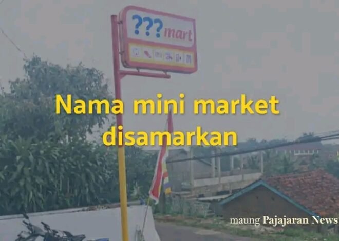 Misteri Minimarket di Sumedang: Izin Terbit 2025, Pylon Sign / Pole Sign Baru Dipasang Semalam
