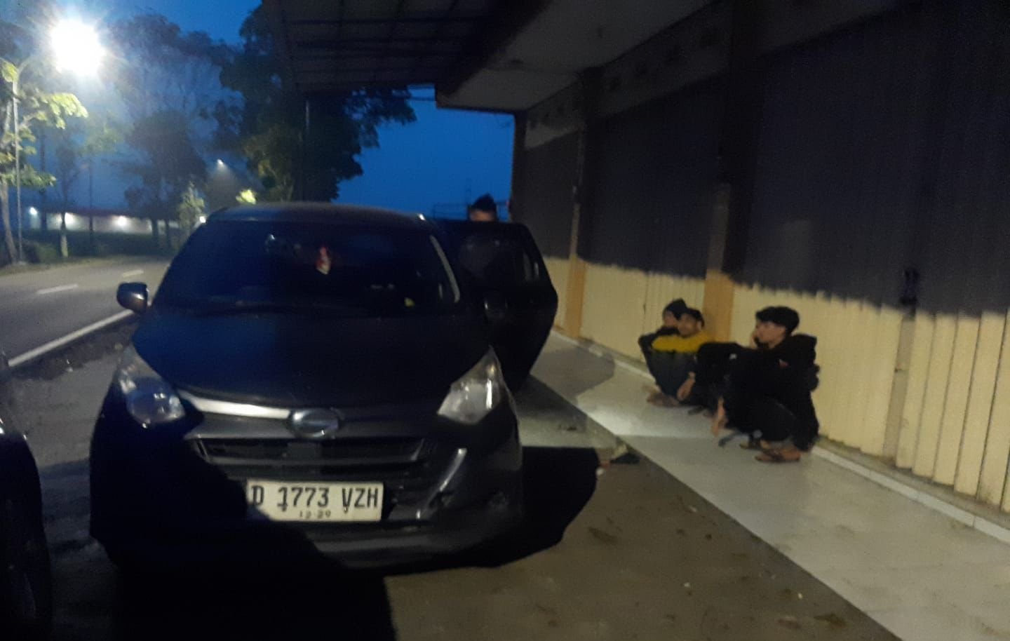 Polsek Wanaraja Amankan 7 Pelaku Balap Liar di Sawah Lega Garut