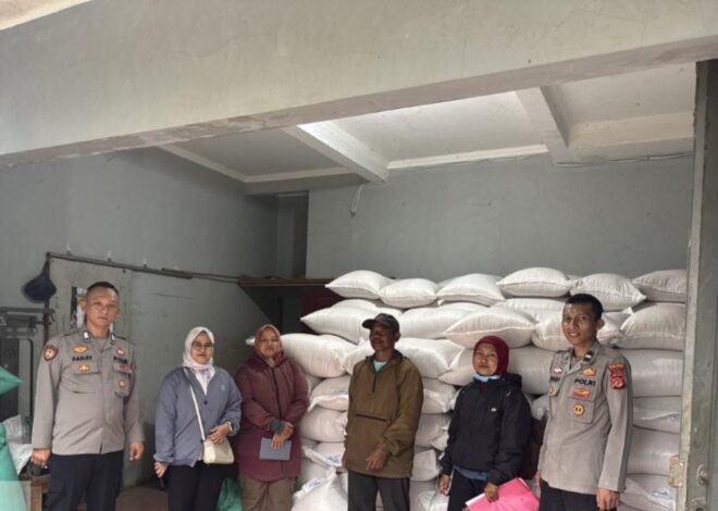 Polsek Sukawening Kawal Serapan 10 Ton Jagung oleh Bulog Garut untuk Ketahanan Pangan