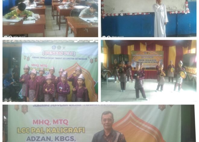 33 Sekolah Se-Jatinangor Meriahkan Lomba Keagamaan dan Akademik K3S 2026