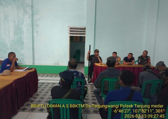Pendataan dan Sosialisasi Jadi Langkah Strategis Atasi Masalah di Lingkungan Tanjungwangi