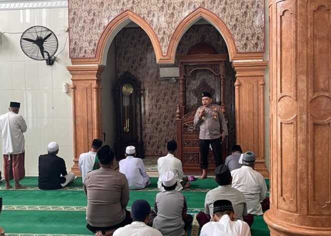 Jumling Jadi Momentum Silaturahmi, Polsek Cinangka dan Warga Kompak Jaga Kamtibmas Desa