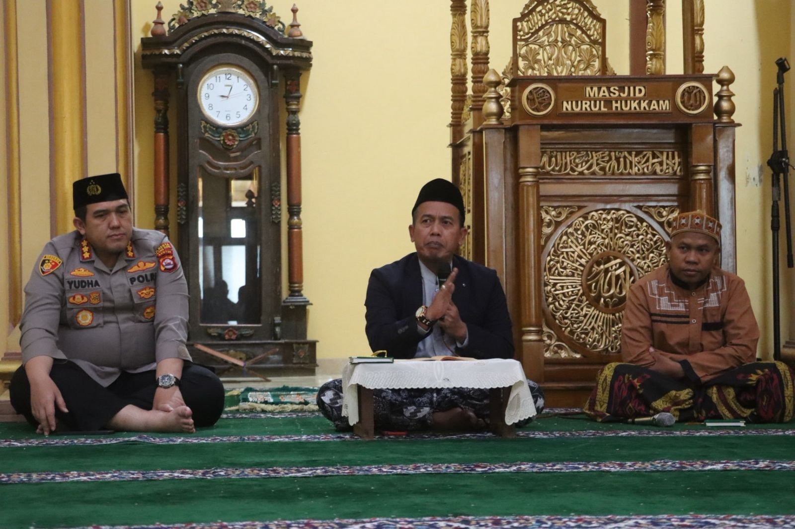 Pengajian Rutin Polresta Serang Kota, Perkuat Rohani dan Mental Personel Jelang Ramadan