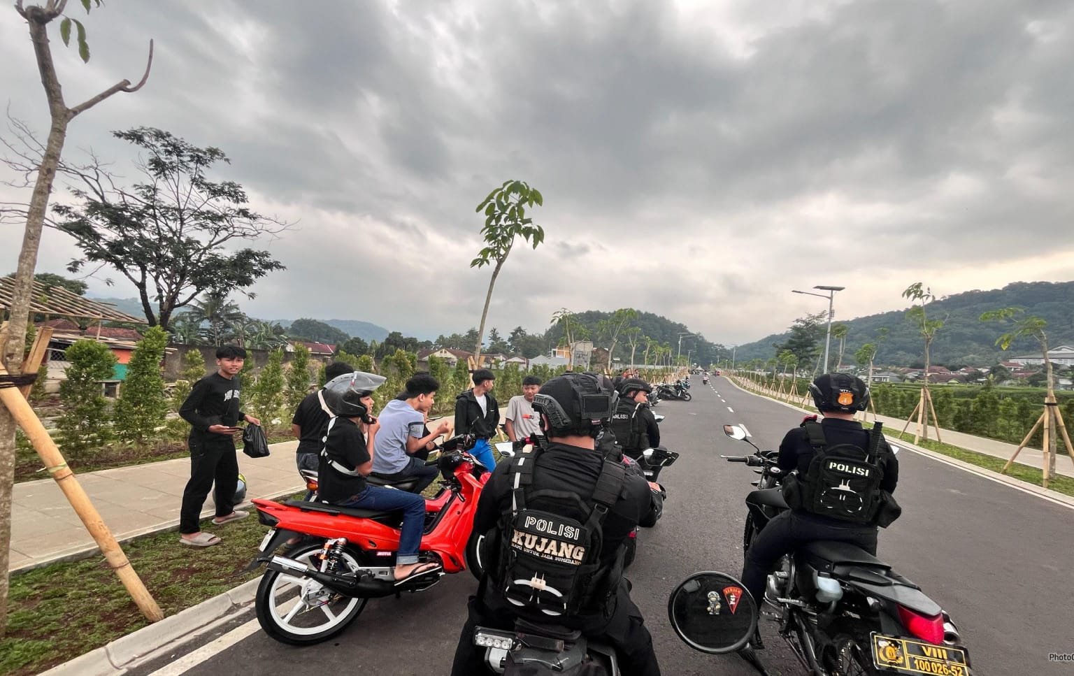 Polres Sumedang Gelar KRYD, Tegakkan Jam Malam Pelajar dan Berantas Premanisme