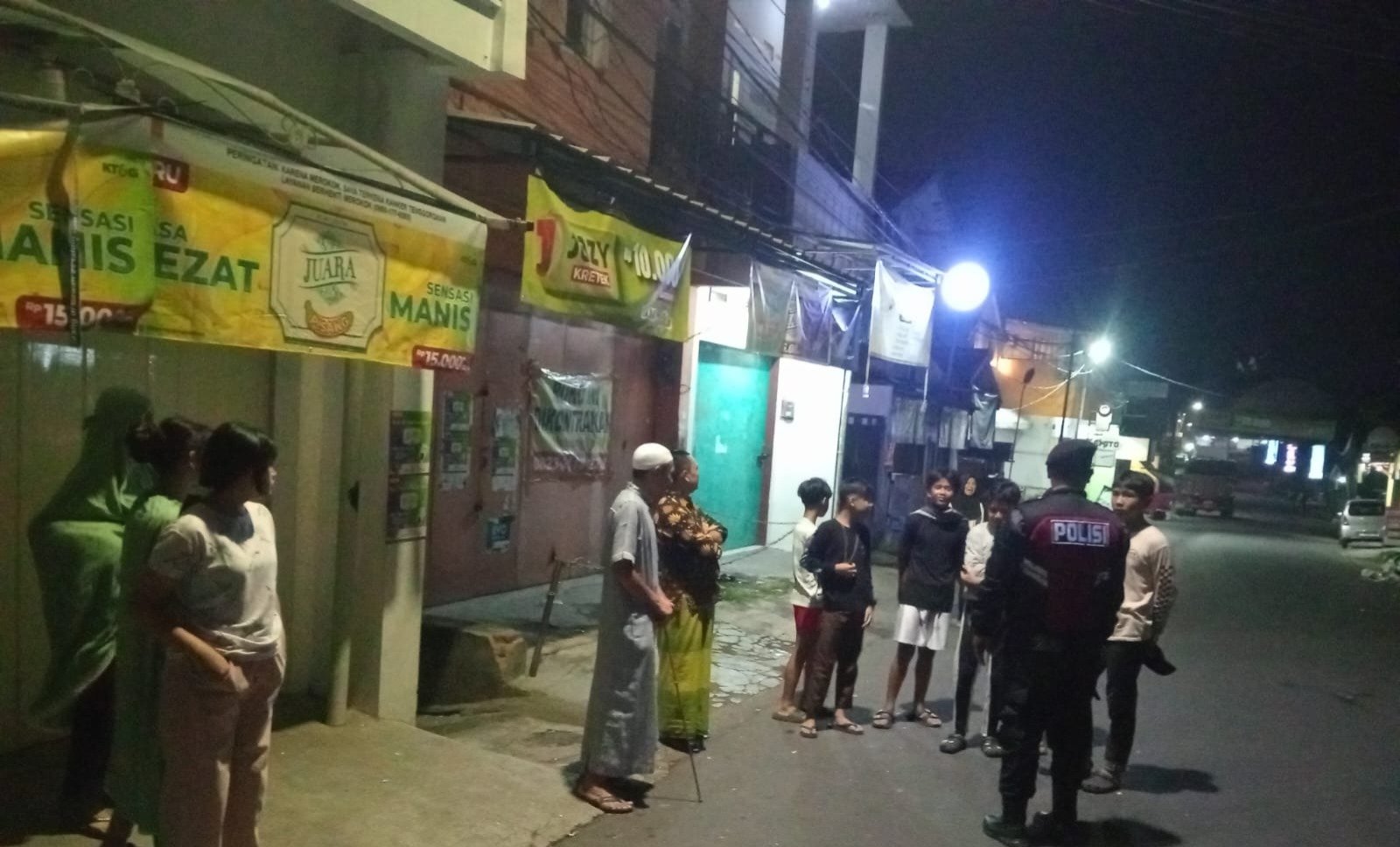 Antisipasi Gangguan Kamtibmas, Polsek Garut Kota Tingkatkan Patroli Subuh di Titik Rawan