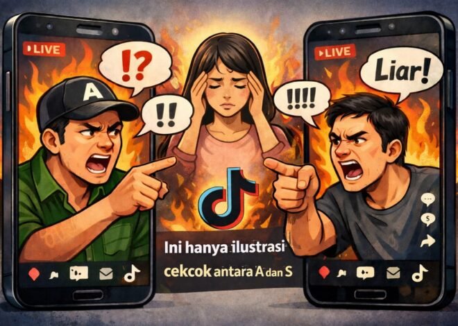 Cekcok di Media Sosial Diduga Libatkan Oknum, Perselisihan Rumah Tangga Mencuat ke Publik