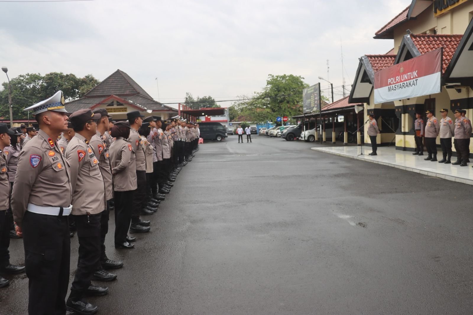 Wakapolresta Serkot Tekankan Kedisiplinan dan Peningkatan Patroli Jelang Berbuka Puasa