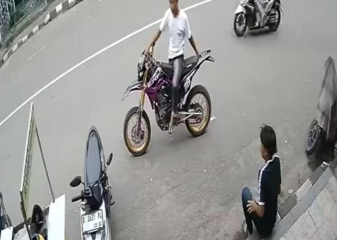 Kurang dari 24 Jam, Polres Lebak Ungkap Curanmor Terekam CCTV