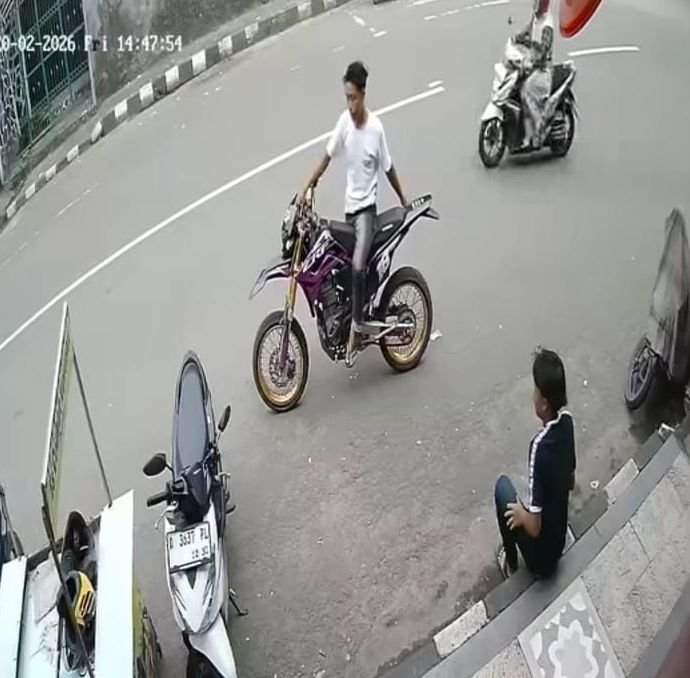 Kurang dari 24 Jam, Polres Lebak Ungkap Curanmor Terekam CCTV