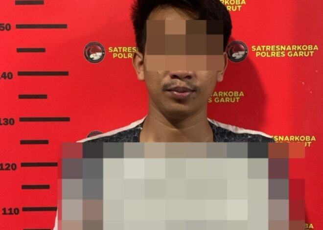 Satresnarkoba Polres Garut Ungkap Peredaran Sabu