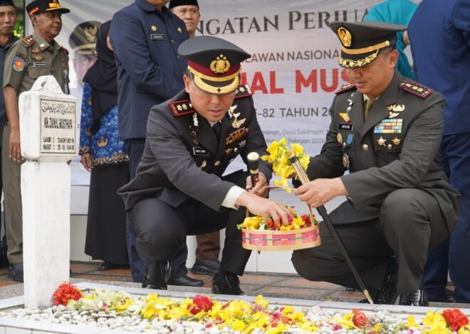 Dari Singaparna untuk Indonesia: Komandan Kodim 0612/Tasikmalaya Hadiri dan Teguhkan Makna Jejak Juang KH Zainal Musthafa
