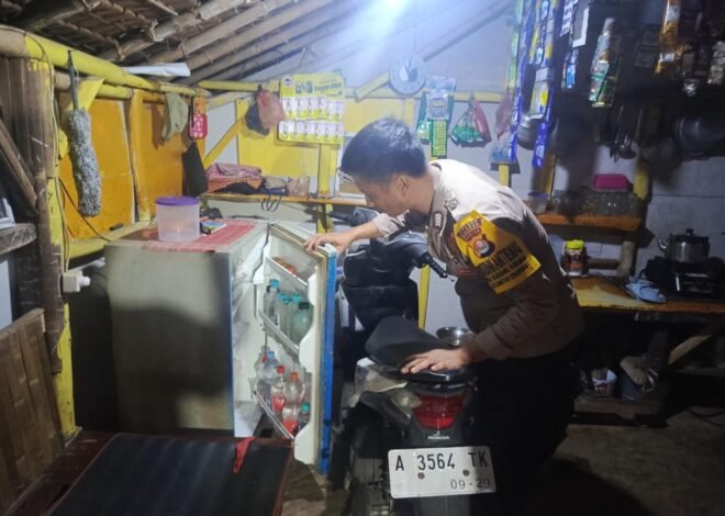 Razia Intensif, Polsek Cinangka Polres Cilegon Perkuat Perlindungan dan Kenyamanan Masyarakat