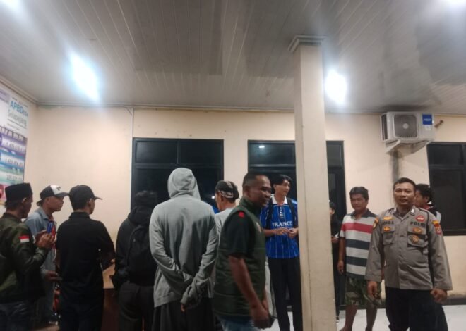 Polsek Cisoka Bubarkan Remaja Diduga Hendak Perang Petasan, Tindak Cepat Laporan 110