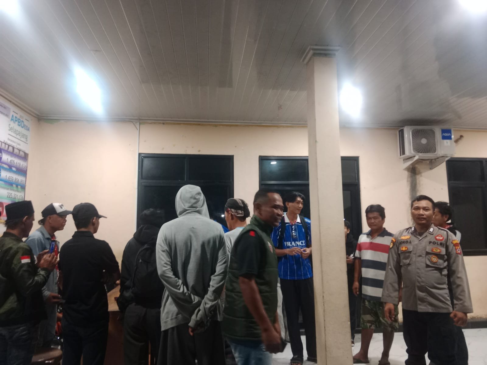 Polsek Cisoka Bubarkan Remaja Diduga Hendak Perang Petasan, Tindak Cepat Laporan 110