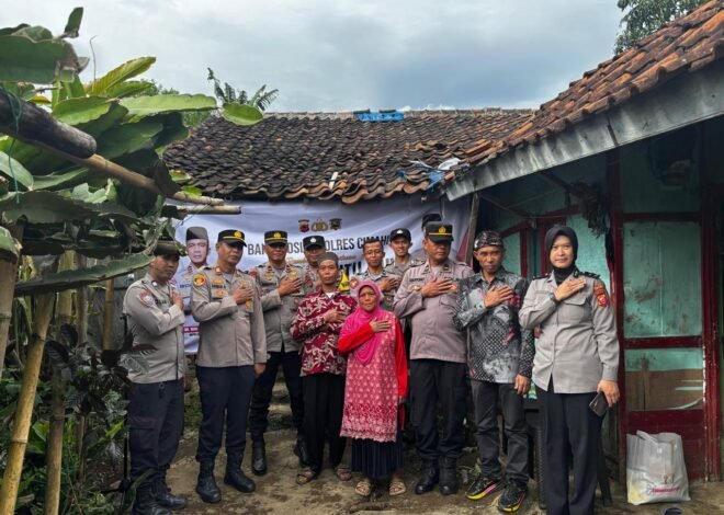 Polres Cimahi Renovasi Rutilahu di Cisarua