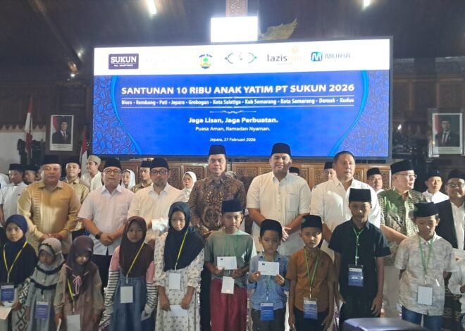 “Jepara Bersyukur PT Sukun Salurkan Santunan untuk 10 Ribu Anak Yatim”