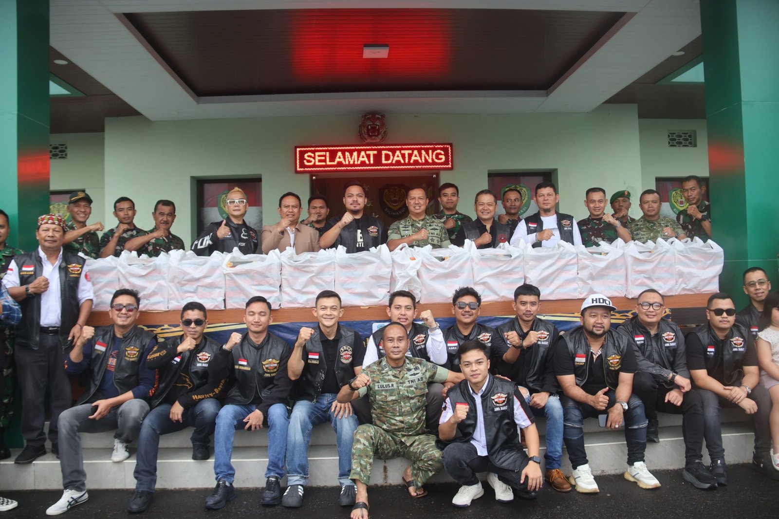 Kolaborasi HDCI Tasikmalaya dan Kodim 0612/Tasikmalaya dalam HDCI Tasik Berbagi 2026: Gerimis, Maung, dan Hangatnya Buka Bersama