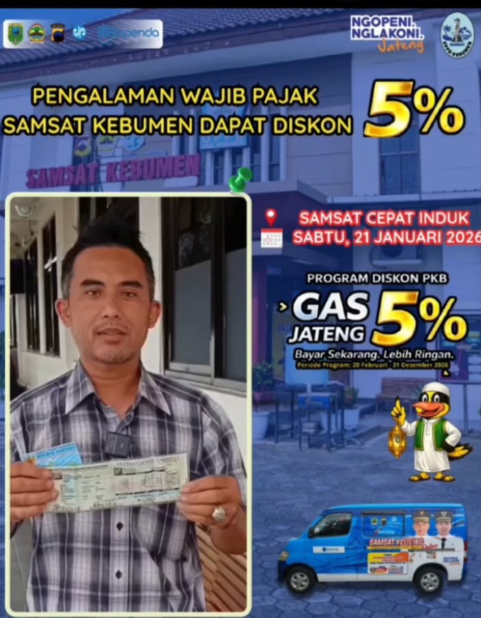 Govirals Jepara: Bayar PKB Sekarang, Dapat Diskon 5 Persen! Warga Antusias Manfaatkan Program Jateng