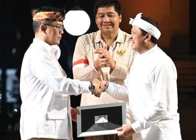 Bupati Sumedang Dony Ahmad Munir Resmi Gabung Partai Gerindra