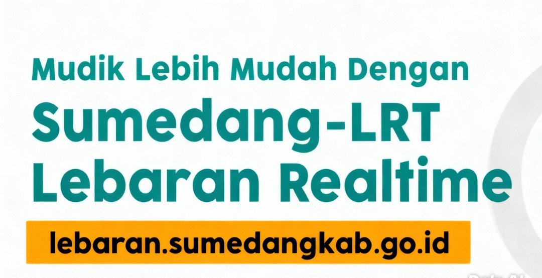 Jelang Mudik Lebaran 2026, Pemkab Sumedang Aktifkan Aplikasi LRT untuk Pantau Arus Lalu Lintas