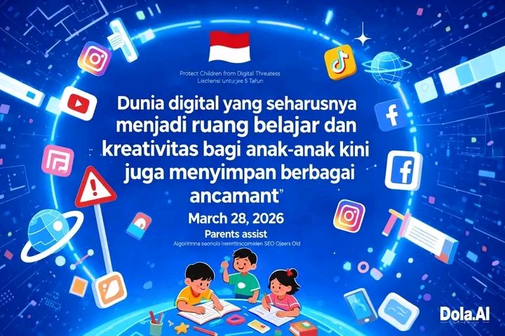 Lindungi Anak dari Ancaman Digital, Pemerintah Larang Akun Medsos untuk Usia di Bawah 16 Tahun