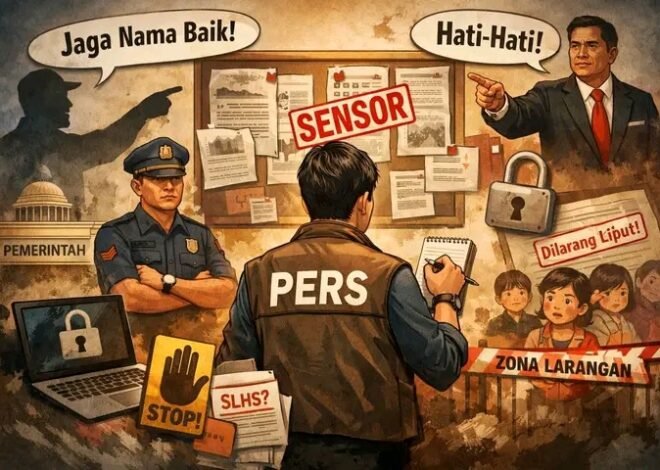 OPINI REDAKSI : 80 Persen Jurnalis Akui Pernah Swasensor, Tekanan Halus dalam Peliputan Program Publik Jadi Sorotan