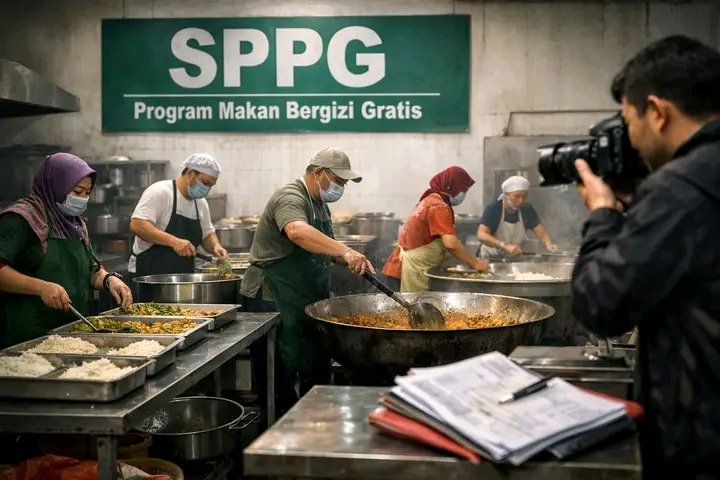 Di Balik Program MBG: Investigasi Maung Pajajaran News Temukan Indikasi Jalur Khusus Pendaftaran SPPG