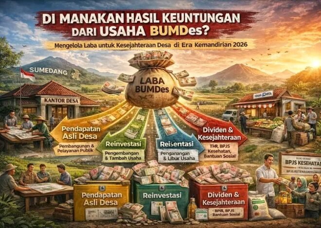 Di Manakan Hasil Keuntungan dari Usaha BUMDes?