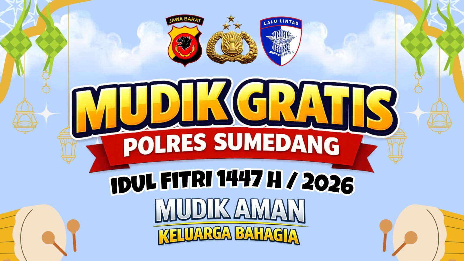 Polres Sumedang Hadirkan Program Mudik Gratis Idul Fitri 1447 H / 2026, Wujud Pelayanan untuk Masyarakat