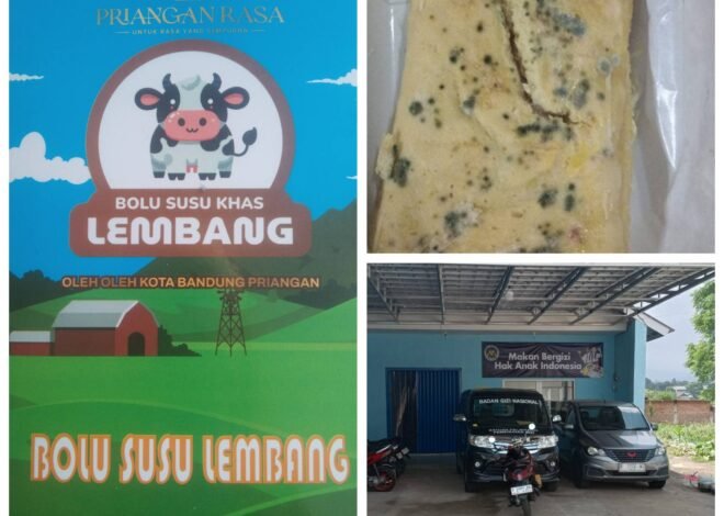 Diduga Baru Sehari Diterima Warga, Bolu Susu Lembang Bantuan Balita Berjamur, SPPG Kebonhui Sampaikan Permohonan Maaf