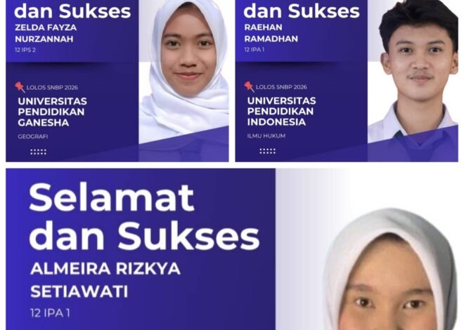 Prestasi Membanggakan! 6 Siswa SMAS YKM Tanjungsari Tembus Perguruan Tinggi Negri Lewat SNBP 2026