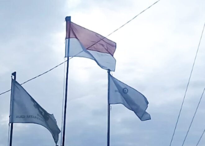 Sinergi Manajemen, Babinsa dan Media, PT Duta Solusi Metalindo Tegaskan Komitmen Hormati Simbol Negara