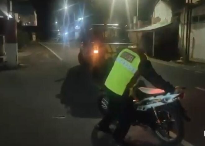 Quick Respon Polsek Wanaraja, Balapan Liar di Sawah Lega Dibubarkan Dini Hari