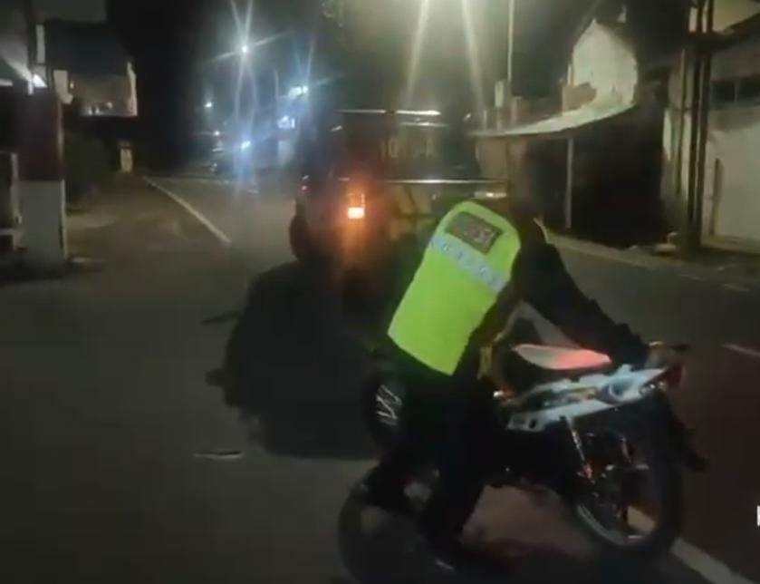 Quick Respon Polsek Wanaraja, Balapan Liar di Sawah Lega Dibubarkan Dini Hari