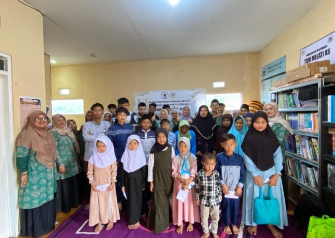 Penutupan Pesantren Ramadhan Penuh Haru, PKBM Melati KS Sukasari Santuni Anak Yatim dan Dhuafa