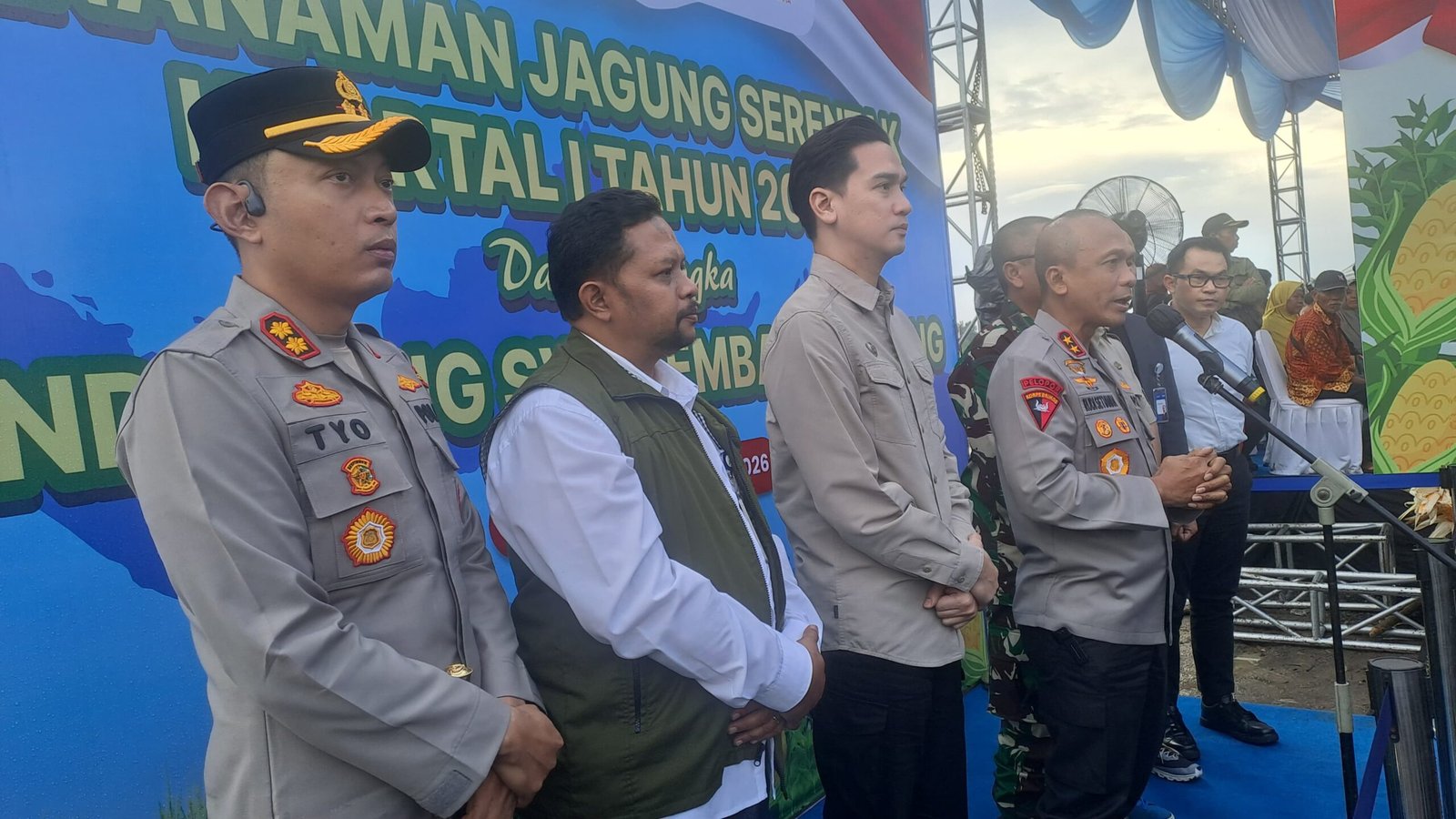 Kapolda Jabar Pimpin Penanaman Jagung Serentak di Sumedang, Dukung Swasembada Pangan Tahun 2026