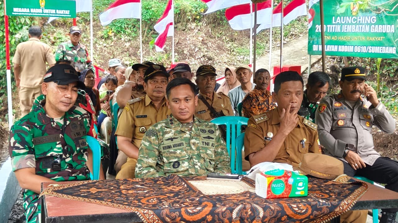 Presiden Prabowo Subianto Resmikan Jembatan Garuda Secara Virtual