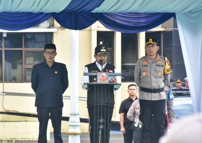 Bupati Dony Pimpin Apel Operasi Ketupat Lodaya 2026, Pastikan Mudik di Sumedang Aman dan Lancar