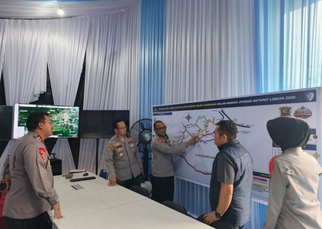 Kabagdalops Biroops Polda Jabar Cek Kesiapan Pos Terpadu Terminal Tipe A Sumedang Jelang Ops Ketupat Lodaya 2026