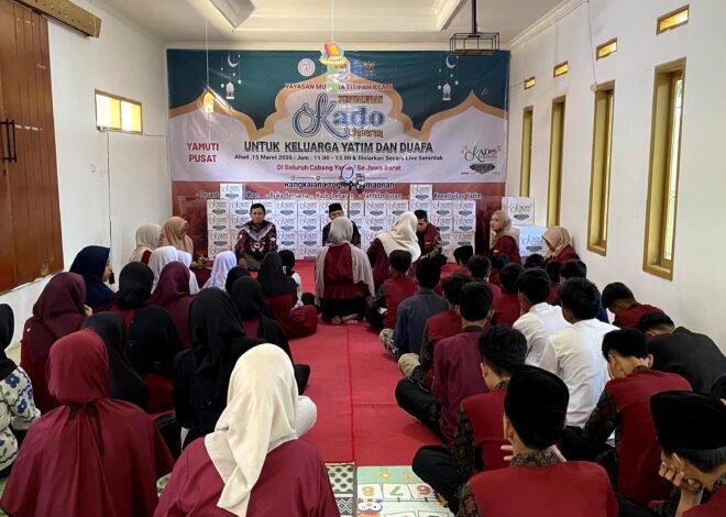 400 Anak Yatim dan 125 Dhuafa Terima Kado Lebaran dari Yayasan Mutiara Titipan Illahi