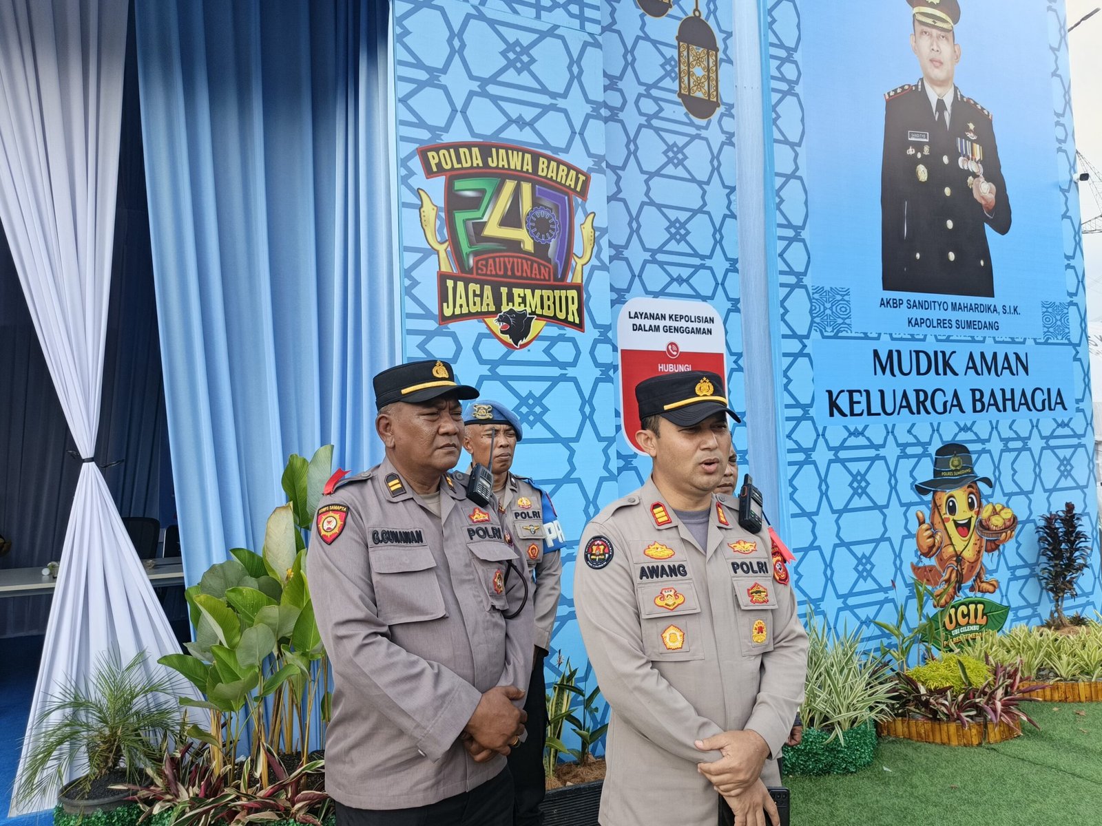 Respon Cepat Polisi, Pemudik Meninggal Dunia Usai Pingsan Di RM Sawargi Sumedang