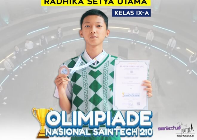 Harumkan Nama Sekolah di Tingkat Nasional, Siswa SMP Bakti Nusantara 666 Raih Juara 3 Olimpiade Saintech 2.0