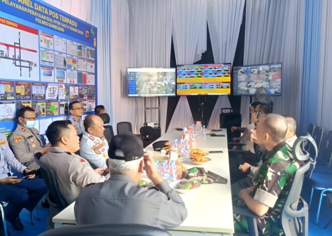 Polres Sumedang Ikuti Arahan Kapolri Terkait Anev Sitkamtibmas Dan Pelayanan Idul Fitri 2026