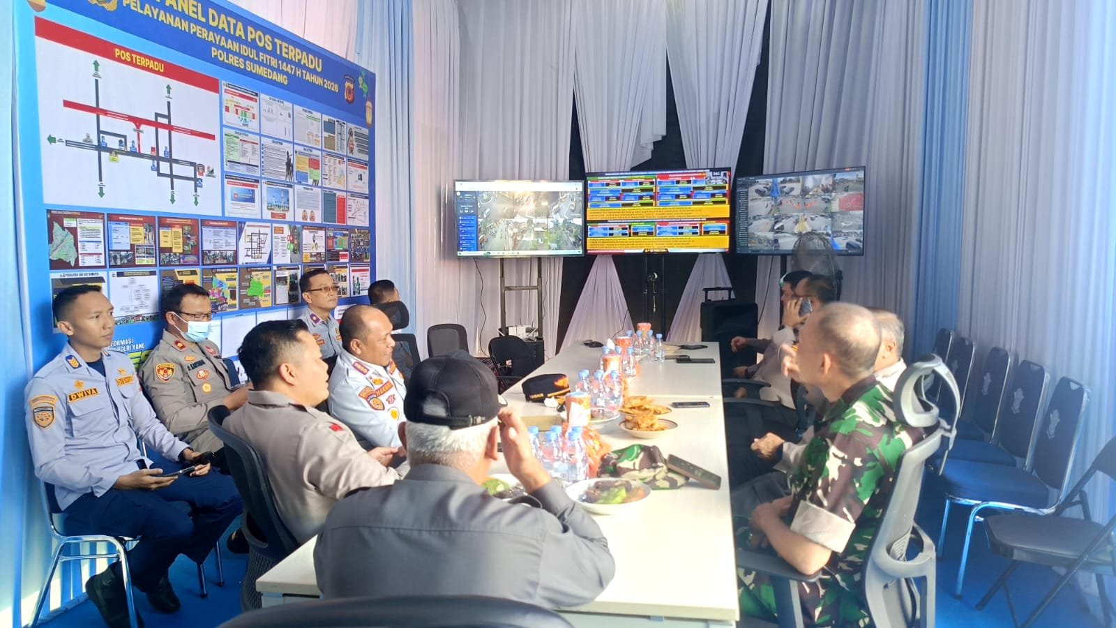 Polres Sumedang Ikuti Arahan Kapolri Terkait Anev Sitkamtibmas Dan Pelayanan Idul Fitri 2026