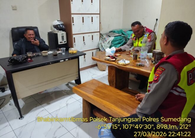 Patroli KRYD Polsek Tanjungsari, Antisipasi C3 dan Rawan Kecelakaan Pasca Ops Ketupat Lodaya 2026