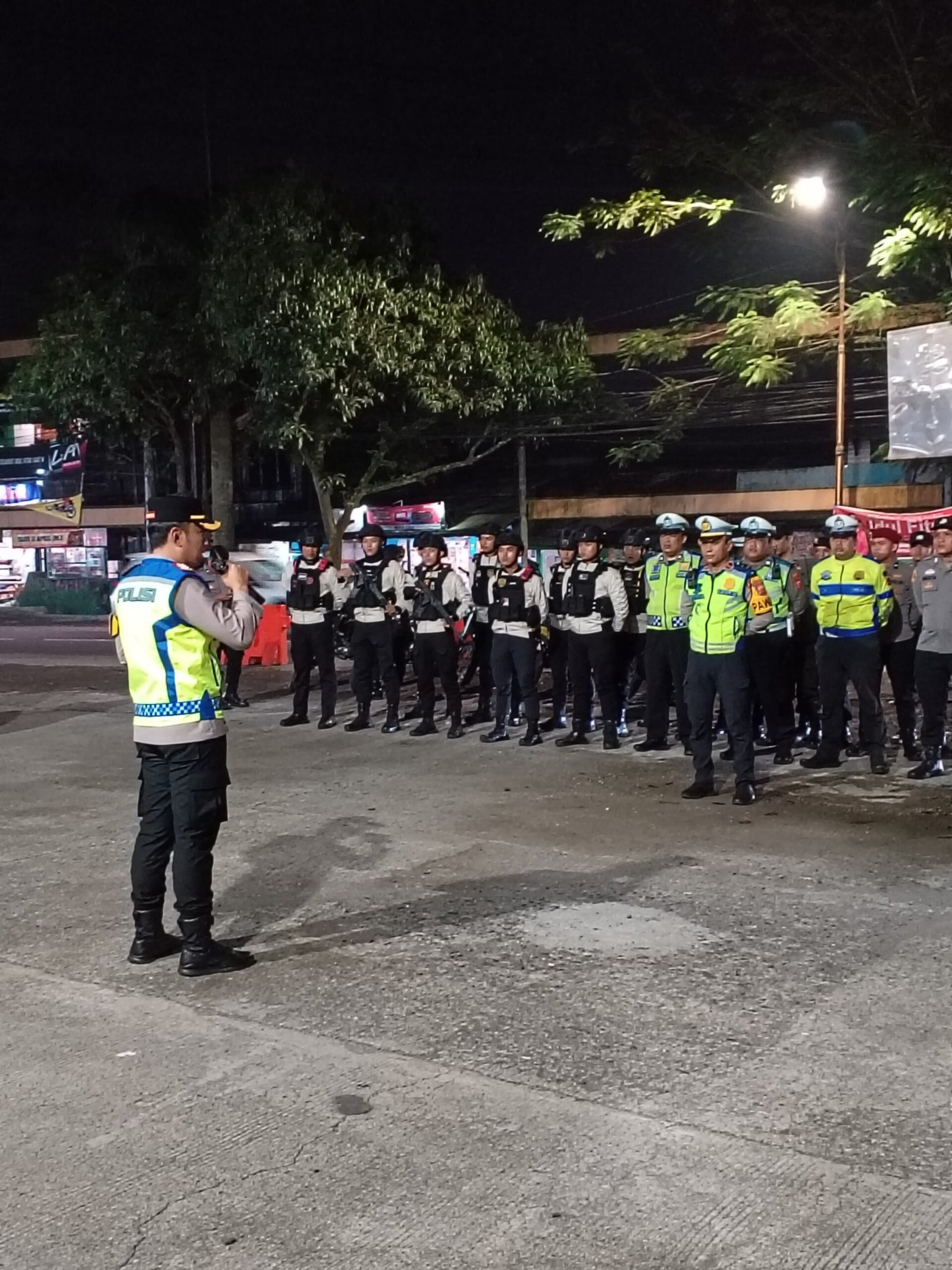Apel Malam KRYD Pasca Ops Ketupat Lodaya 2026, Polres Sumedang Tingkatkan Patroli dan Pengamanan