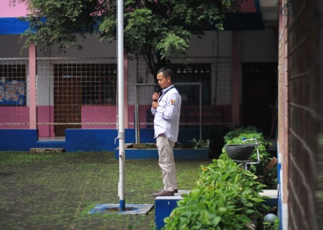 Hangat dan Penuh Kebersamaan! SMP Bakti Nusantara 666 Gelar Apel Pagi dan Halal Bihalal, Siswa-Siswi Antusias Penuh Keceriaan