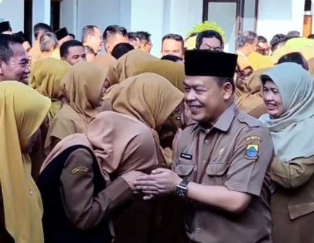 Halal Bil Halal di Disdikpora Cianjur Sebagai Refleksi dan Perkuat Silaturahmi
