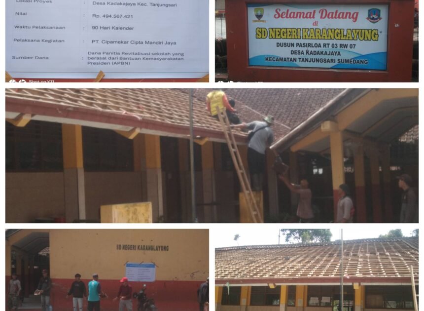 Anggaran Hampir Rp500 Juta untuk SDN Karanglayung! Warga Kadakajaya Sambut Pembangunan Sekolah dengan Antusias