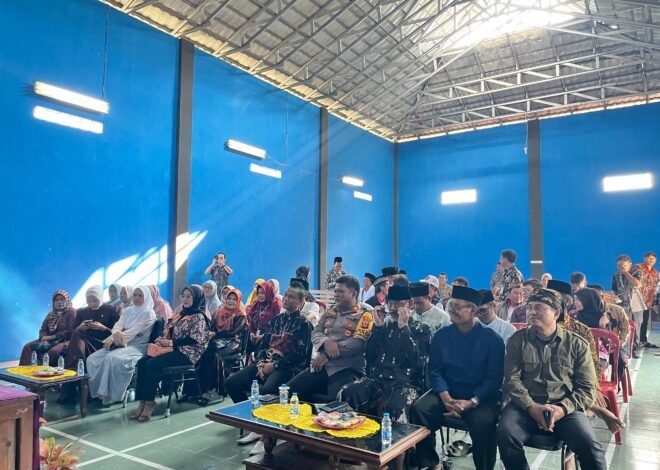 Momentum Halal Bihalal, Kapolsek Pasawahan Ajak Warga Pondoksalam Perkuat Sinergi Jaga Kamtibmas